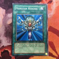 Monster Reborn Asia 1st Edition SDK-036 Yu-Gi-Oh