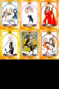 ああっ女神さまっ 藤島康介 カード まとめ タロット TAROT 1 2 3 4 7 8 ああ女神さま ムービック MOVIC 初版 ap257 o20 サムネイル 1
