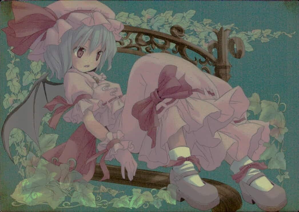 toho-42 カード 東方 雅華乱舞 美少女 キラ レミリア スカーレット POP