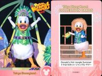 ディズニー コレクション カード まとめ 【 Donald's Hot Jungle Summer 
ドナルドのホット・ジャングル・サマー】 パレード 東京 ディズニーリゾート DISNEY ミッキー サムネイル 3