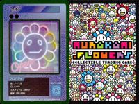 カード 村上隆 108フラワーズ REVISED C キラ まとめ ヒゲモシャ男 ネオン 笑顔でウインク 村上 隆 サムネイル 3