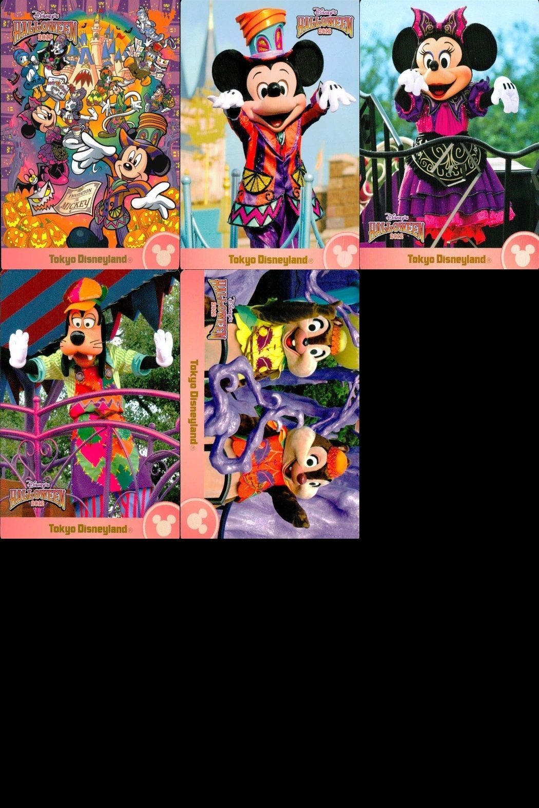 ディズニー コレクション カード まとめ 【 HALLOWEEN
Halloween 2012
ハロウィーン2012】 東京 ディズニーリゾート DISNEY ミッキー