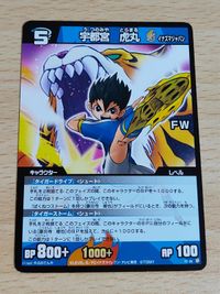宇都宮虎丸 P2-26 イナズマイレブンTCG PR プロモ カード