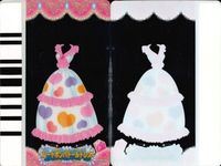 ディズニー プリンセス カードスキャン ドレスマニア カード まとめ クリア ハートポンパドール ポンポワールケープ ロイヤルトランプ フラワーブーケ ローズウェデイング サムネイル 2