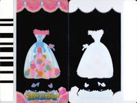 ディズニー プリンセス カードスキャン ドレスマニア カード まとめ クリア ハートポンパドール ポンポワールケープ ロイヤルトランプ フラワーブーケ ローズウェデイング サムネイル 6