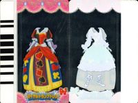 ディズニー プリンセス カードスキャン ドレスマニア カード まとめ クリア ハートポンパドール ポンポワールケープ ロイヤルトランプ フラワーブーケ ローズウェデイング サムネイル 5