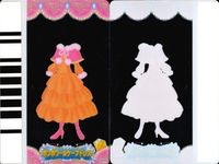 ディズニー プリンセス カードスキャン ドレスマニア カード まとめ クリア ハートポンパドール ポンポワールケープ ロイヤルトランプ フラワーブーケ ローズウェデイング サムネイル 4
