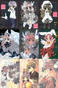 カード ぴたテン ピタテン キラ 和紙 和紙風 まとめ 3 19 27 43 37 40 35 45 52 ブロッコリー 美少女 メディアワークス コゲどんぼ サムネイル 1