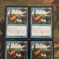 MTG マジックザギャザリング カード まとめ MIR テフェリーのドレイク/Teferi's Drake 4枚セット 46 サムネイル 3