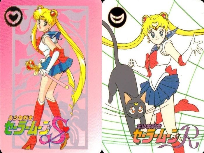 セーラームーン カード 森永 まとめ ルナ 月野 うさぎ モリナガ morinaga
