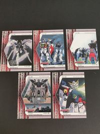 upper deck ウイングガンダム カード ゼロ ヒイロ ユイ ガンダムW 海外製
