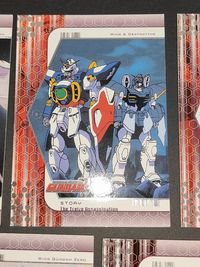 upper deck ウイングガンダム カード ゼロ ヒイロ ユイ ガンダムW 海外製 サムネイル 3