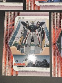 upper deck ウイングガンダム カード ゼロ ヒイロ ユイ ガンダムW 海外製 サムネイル 5