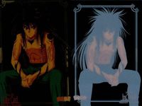 幽遊白書 パーフェクトコレクション レア カード 幽助 覚醒 No 21 RARE クリア サムネイル 2