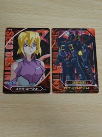カードダスEX 機動戦士ガンダムSEED・機動戦士ガンダムSEED DESTINY CARD COLL CH-28[ノーマル]：ステラ・ルーシェ ガイアガンダムZGMF-X88S /機動戦士ガンダムシードデスティニーカードNo.105 サムネイル 1