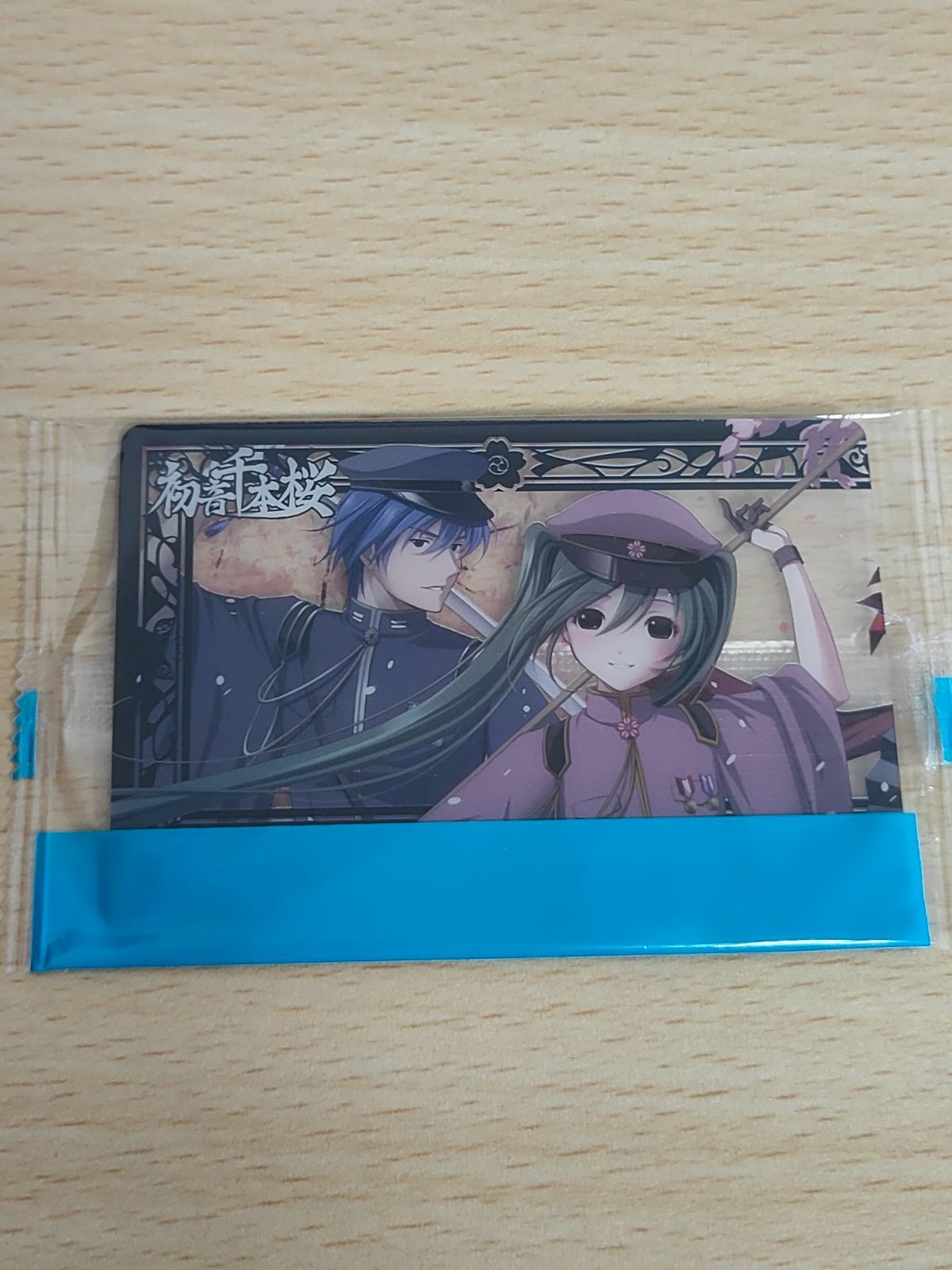 結姿札「リンクカード」/初音千本桜ウェファーチョコ CHE-II-13:カイト&ミク
