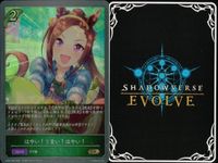 カード まとめ シャドウバース エボルヴ GR ウマ娘 はやい！うまい！はやい！ 7センチの先へ セイウンスカイ パッションチャンピオーナ！ 7センチの先へ ゴールドシチー 迫る熱に押されて パッションチャンピオーナ！ キラ サムネイル 2