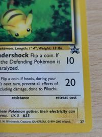 ポケモンカード ピカチュウ 英語 海外 非売品 プロモ 27 ブラック スター promo カード 0522 サムネイル 3