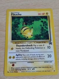 ポケモンカード ピカチュウ 英語 海外 非売品 プロモ 27 ブラック スター promo カード 0522