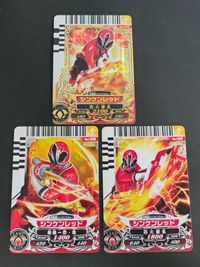 スーパー戦隊 ダイスオー EX DX カード まとめ シンケンジャー シンケンレッド No.1-016