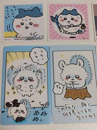 カード ちいかわ シールコレクション ハチワレ カード まとめ モモンガ サムネイル 2