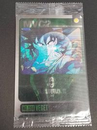 ドラゴンボール Z カード 森永 ウエハース クリアカード 未開封 ウェファーチョコ 森永 ドラゴンボール ウエハース カード 孫悟空 ベジータ VEGET ベジット サムネイル 2