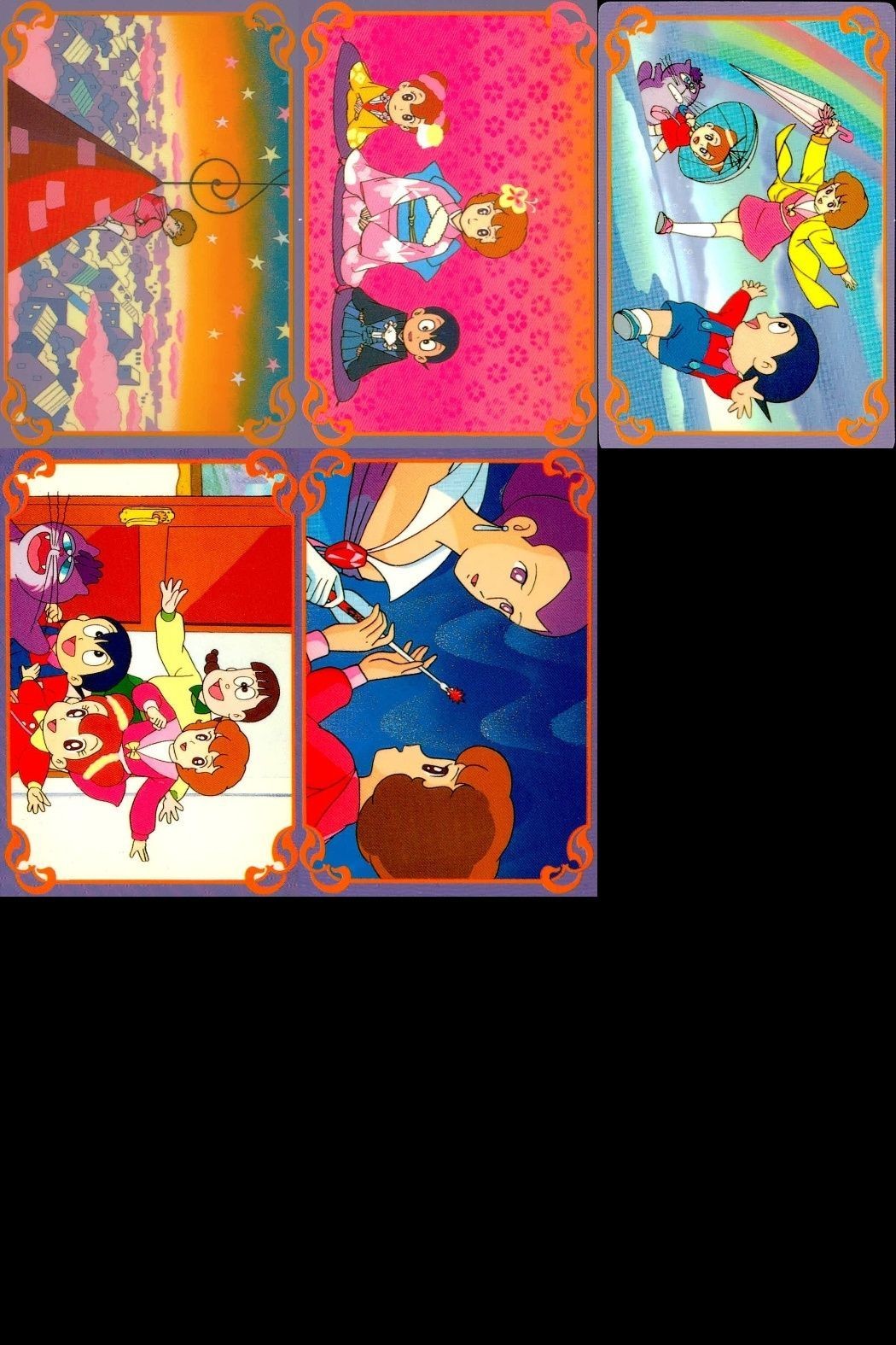カード 魔法使い サリー おまじない サリーちゃん まとめ 28 30 31 33 35 1990年 バンプレスト カードダス バンプレ