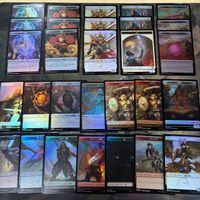 MTG Magic Gathering Token Set Foil Japanese Lot サムネイル 2