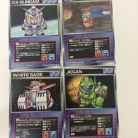 スーパーロボット大戦 スクランブルギャザー カード 初版 まとめ ガンダム G3ガンダム ホワイトベース ジェガン 26