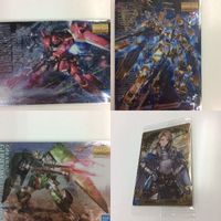 ウエハース カード 未開封 ガンダム グランブルーファンタジー ガンダムSEED ユニコーンガンダム3号機 ガンダムデュナ