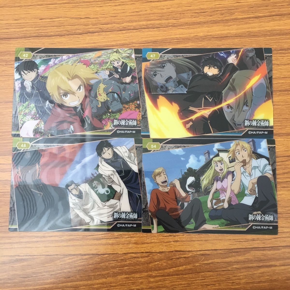 トレカ カード まとめ 鋼の錬金術師 ハガレン ロイ マスタング エドワード エルリック エド アルフォンス アル ウィンリィ 42