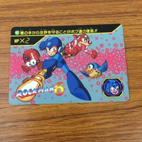 Mega Man Carddass Jet Mega Man Mr. X Blues Card Lot サムネイル 7