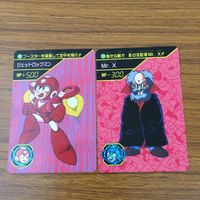 Mega Man Carddass Jet Mega Man Mr. X Blues Card Lot サムネイル 3