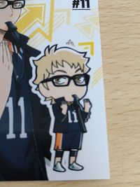 Haikyuu Promo Card Tsukishima Akari Japanese Anime サムネイル 5