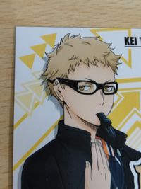Haikyuu Promo Card Tsukishima Akari Japanese Anime サムネイル 2