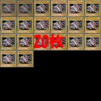 Yu-Gi-Oh Guillotine Quagga Normal Card Lot 20