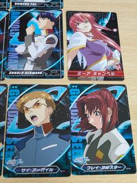 ミーア・キャンベル カード フレイ アサギ・コードウェイ サイ・アーガイル マユラ・ラバッツ コンプリートカード ガンダムSEED サムネイル 3