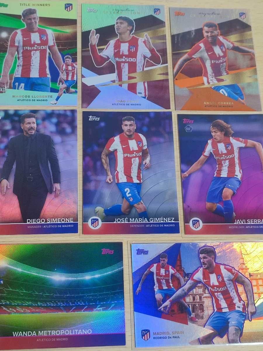 topps サッカー カード アトレティコ・マドリード まとめ ホーム rodorigo ロドリゴ アンヘルコレア ヒメネス アルゼンチン