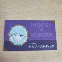 Hunter x Hunter Business Card Promo Killua Zoldyck