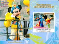 ディズニー コレクション カード まとめ 【 Summer Oasis Splash 2011 
サマーオアシス・スプラッシュ 2011】 パレード 東京 ディズニーリゾート DISNEY ミッキー サムネイル 3