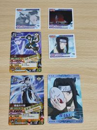 Naruto Glico Zabuza Rare Seal Card Japanese Anime
