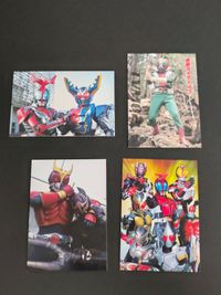 仮面ライダーR カルビー TVマガジン コラボ 仮面ライダーV3 カード てれびくん クウガ アギト ファイズ