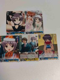 Weiss Schwarz Nagato Yuki Haruhi Card Japanese Anime