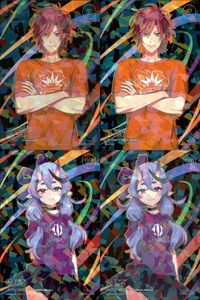 カード にじさんじ フェス 2023 竜胆尊 ハ ユン 302 207 /324 コレクション まとめ レア vtuber キラ ホロ サムネイル 1