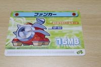 送料無料 ロックマンエグゼ ロックマンエグゼ5 改造カード Part2 カードe＋ e＋ チームオブブルース ファンカー カード 1903 ca1p