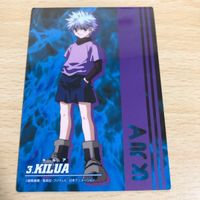 Hunter x Hunter Killua Card Anime Promo Japanese