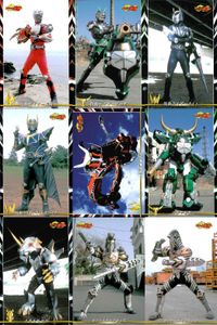 Kamen Rider Ryuki Card Lot Zolda Knight Amada