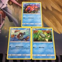 ポケモンカード 旧裏面 英語 海外版 3枚 ヘイガニ ヒンバス テッポウオ 11