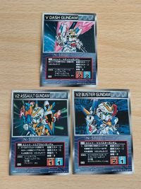 Scramble Gather Super Robot Wars SRW V2 Gundam Card Lot