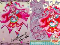 ux174カード まとめ プリキュア ウエハース5 No.01 SR キュアプレシャス 3枚 セット サムネイル 2